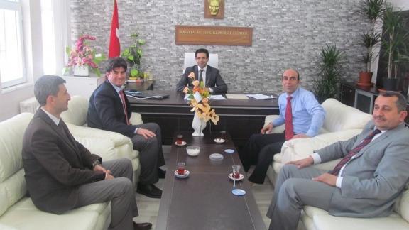 İl Milli Eğitim Müdürü Mehmet Çelik İlçe Milli Eğitim Müdürlüğümüzü Ziyaret etti.