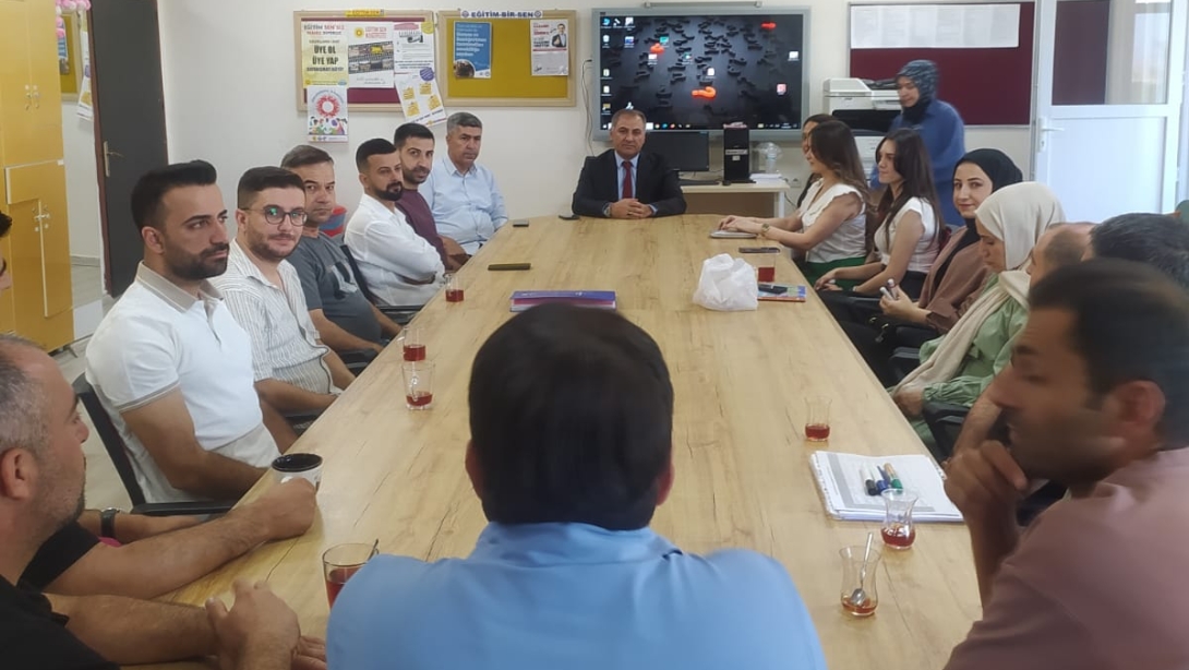 İlçe Milli Eğitim Müdürümüz Okul Ziyaretlerine Devam Ediyor 