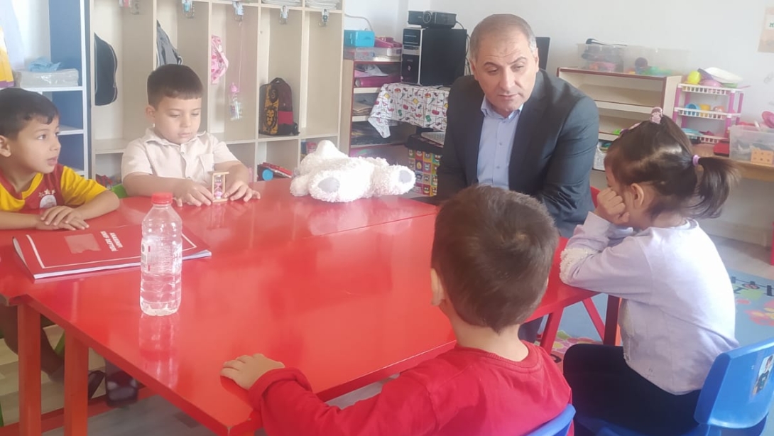 İlçe Millî Eğitim Müdürümüz Okul Ziyaretlerine Devam Ediyor.